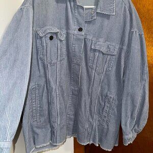 Blue Corduroy Jacket